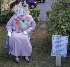 'Fabulous Faith', our entry in St Marychurch Scarecrow Trail - August 2022