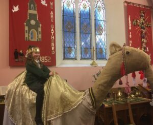 One of our camels - Messy Church January 2022